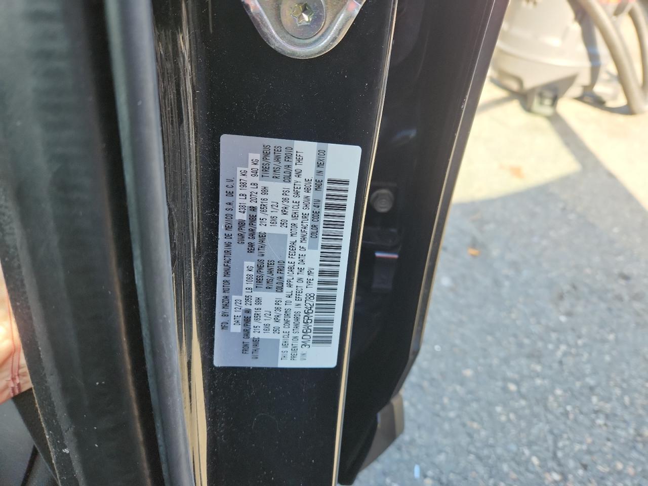 2024 Mazda Cx-30 VIN: 3MVDMBAM5RM642788 Lot: 91981835