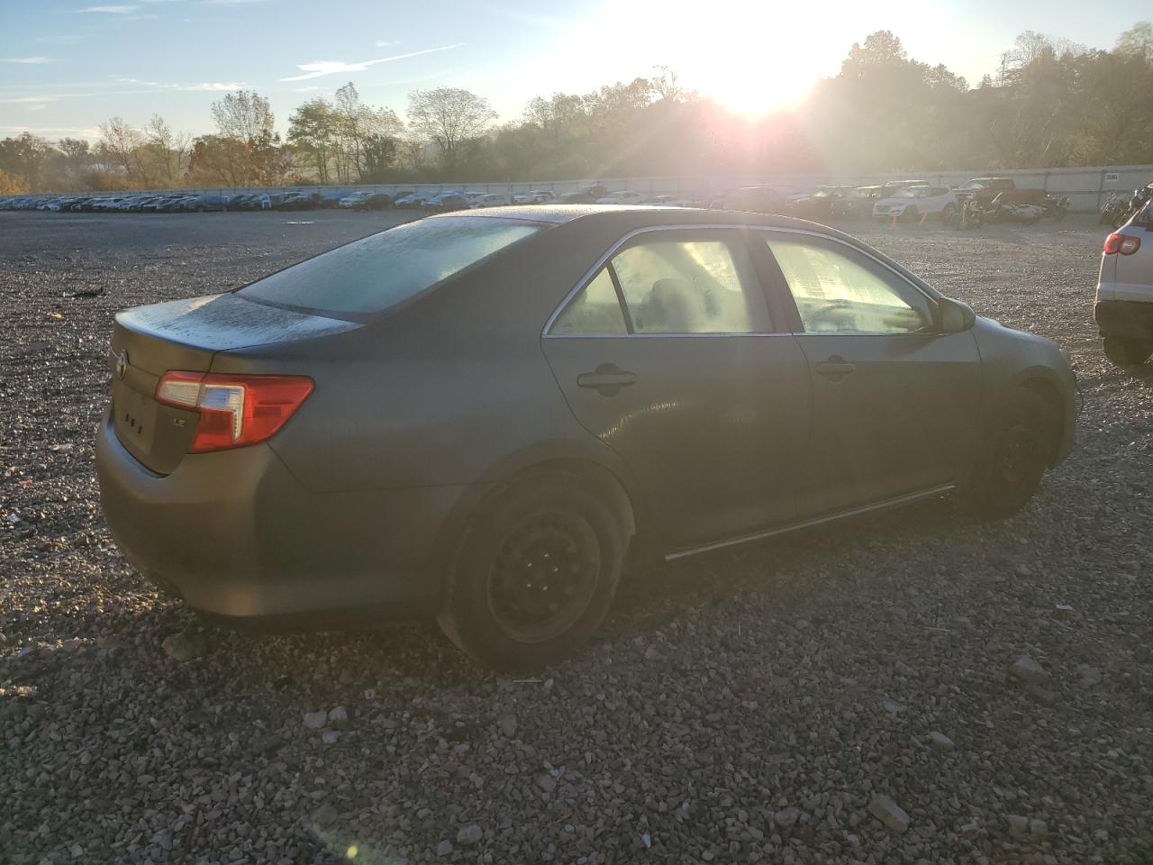 2012 Toyota Camry Base grey sedan gas 4T4BF1FK1CR162255 photo #4