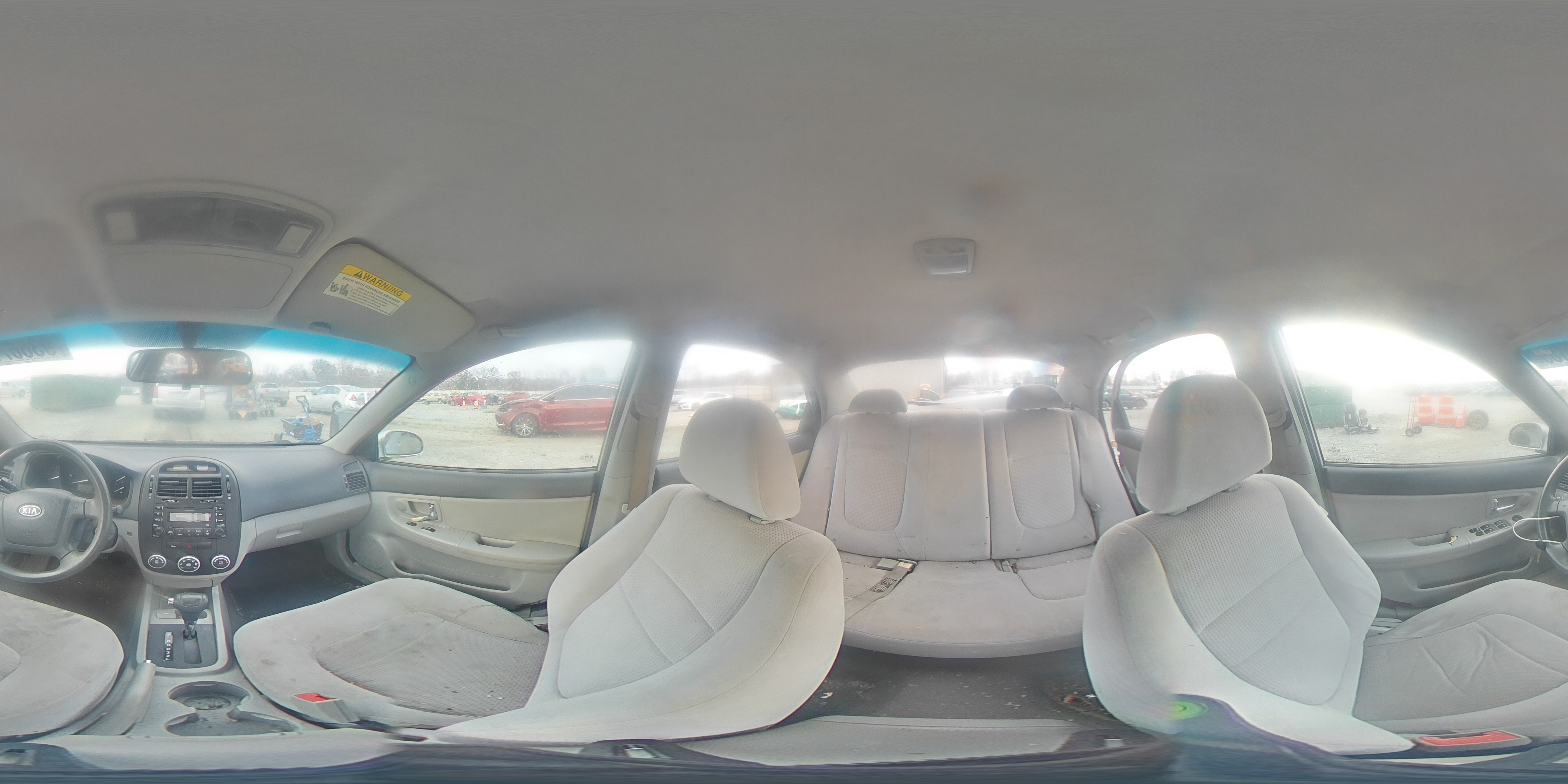 2008 Kia Spectra Ex VIN: KNAFE121785491850 Lot: 93667185