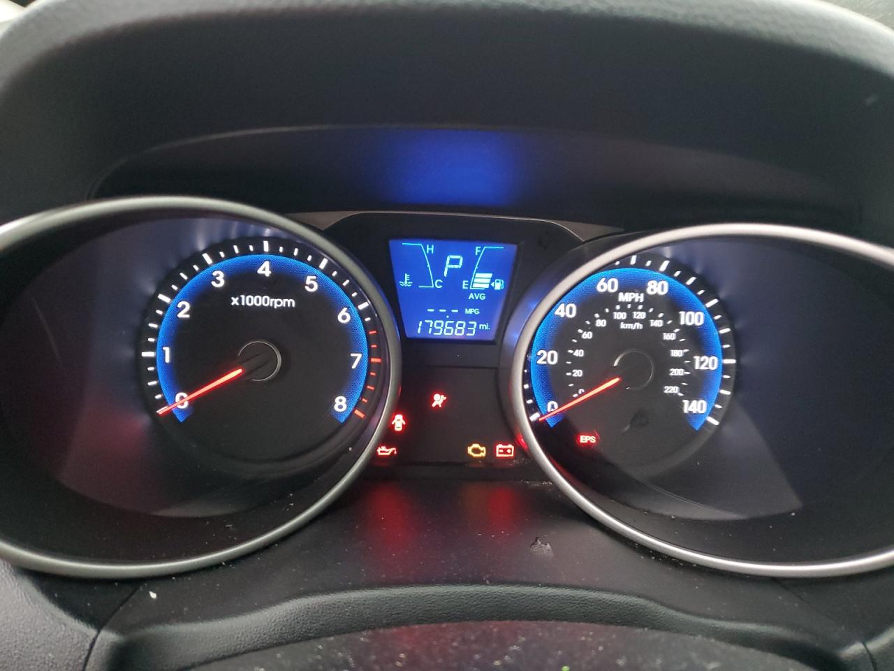 2013 Hyundai Tucson Gls VIN: KM8JUCAC1DU752786 Lot: 93213055