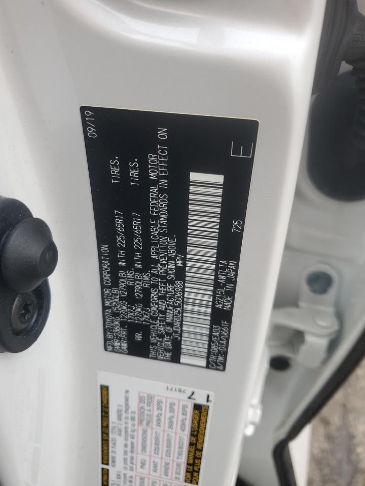 2020 Lexus Nx 300 VIN: JTJDARDZ5L5006988 Lot: 93391875