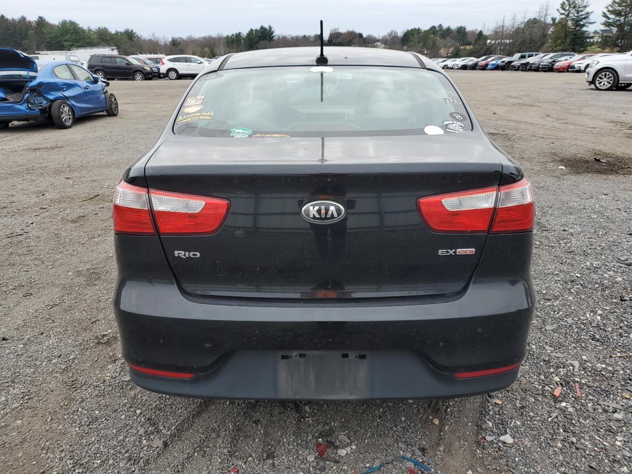 2016 Kia Rio Ex VIN: KNADN4A37G6670846 Lot: 93139215