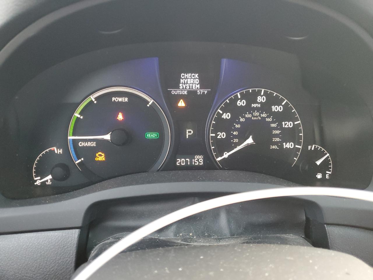 2010 Lexus Rx 450H VIN: JTJBC1BA7A2415279 Lot: 93557985