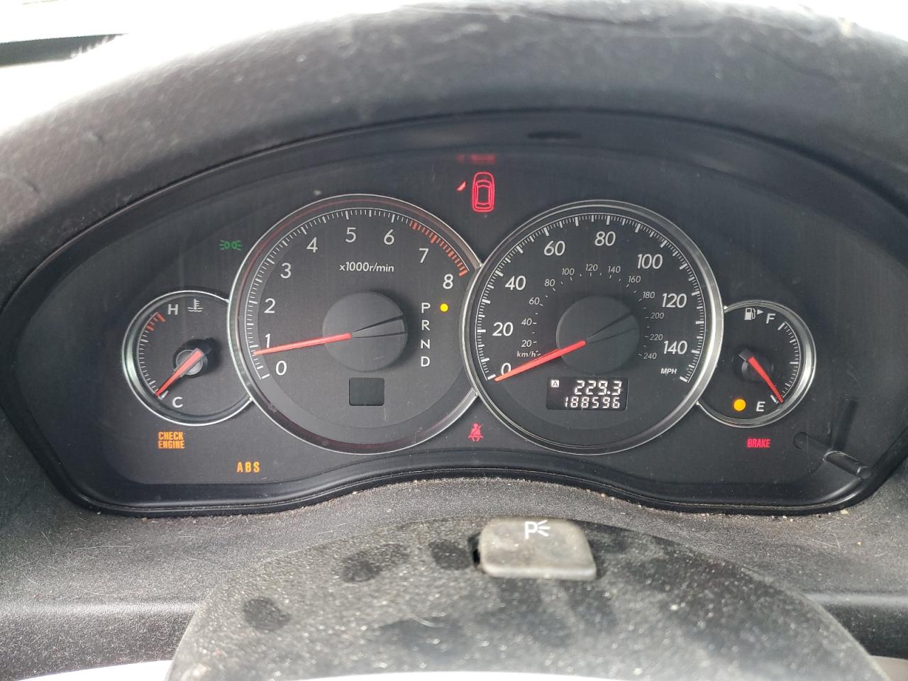 2008 Subaru Outback 2.5I VIN: 4S4BP61C987363881 Lot: 92274795