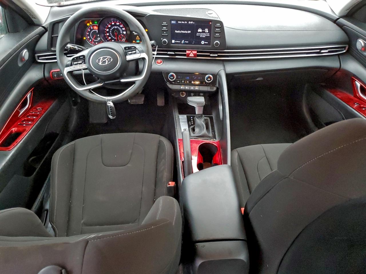 2022 Hyundai Elantra Sel VIN: KMHLM4AG7NU327544 Lot: 94375655