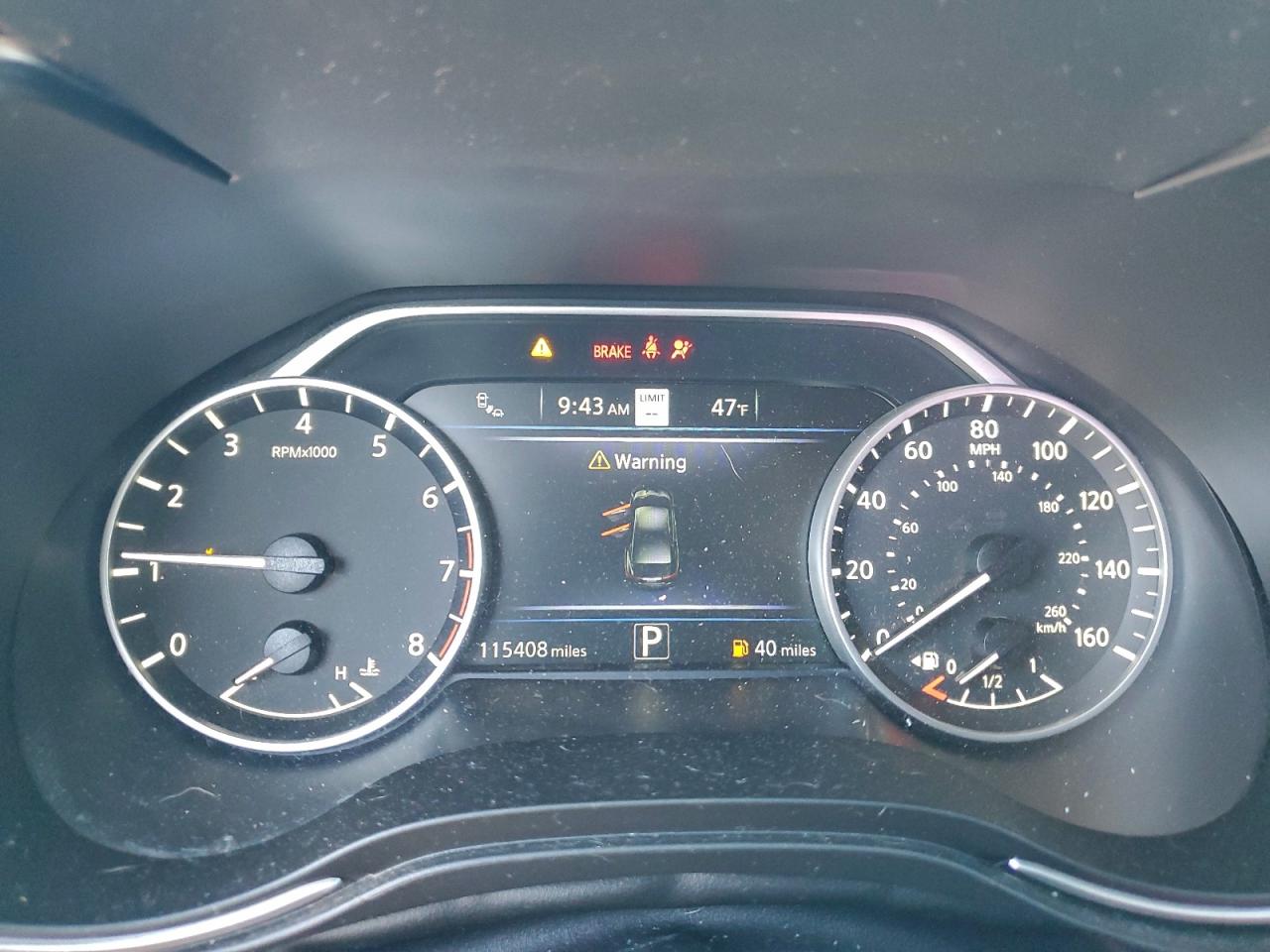 2020 Nissan Maxima Sr VIN: 1N4AA6EV3LC383630 Lot: 93981855