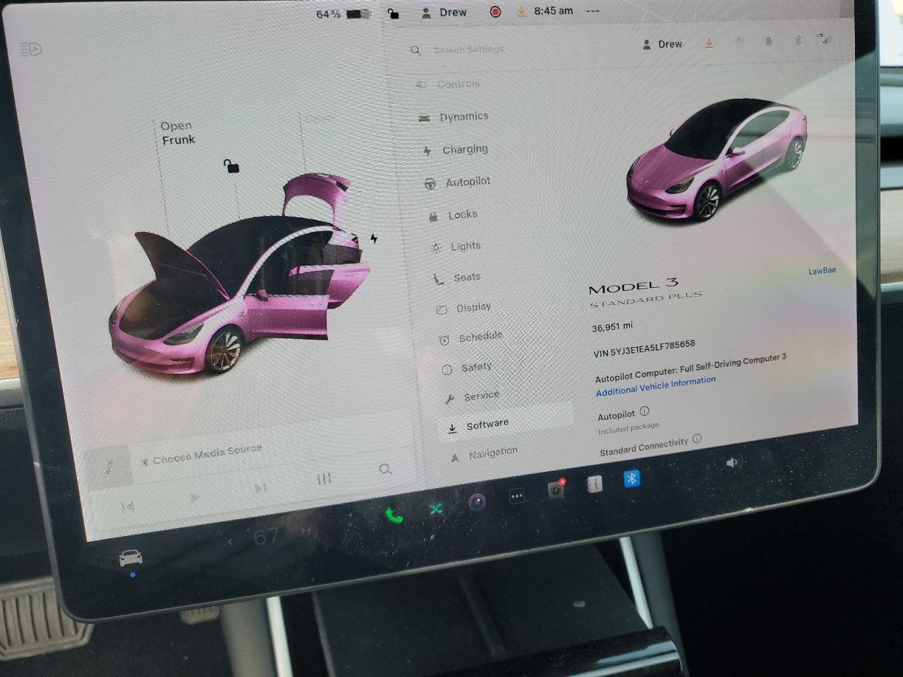 2020 Tesla Model 3 VIN: 5YJ3E1EA5LF785658 Lot: 92181395