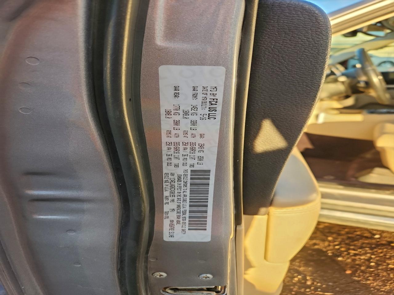 2016 Dodge Durango Sxt VIN: 1C4RDJAG0GC430195 Lot: 91735565