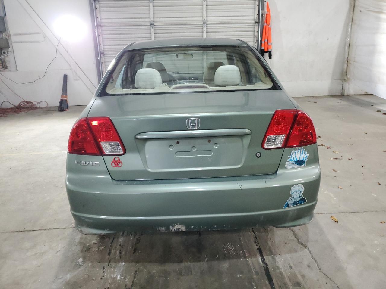 2004 Honda Civic Lx VIN: 1HGES16574L011110 Lot: 92087405