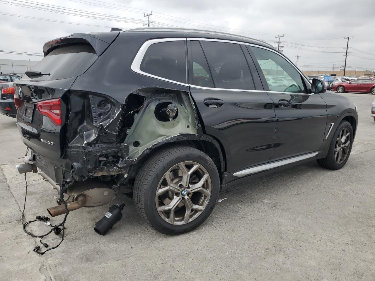 2021 BMW X3 Sdrive30I VIN: 5UXTY3C0XM9G47088 Lot: 91613405