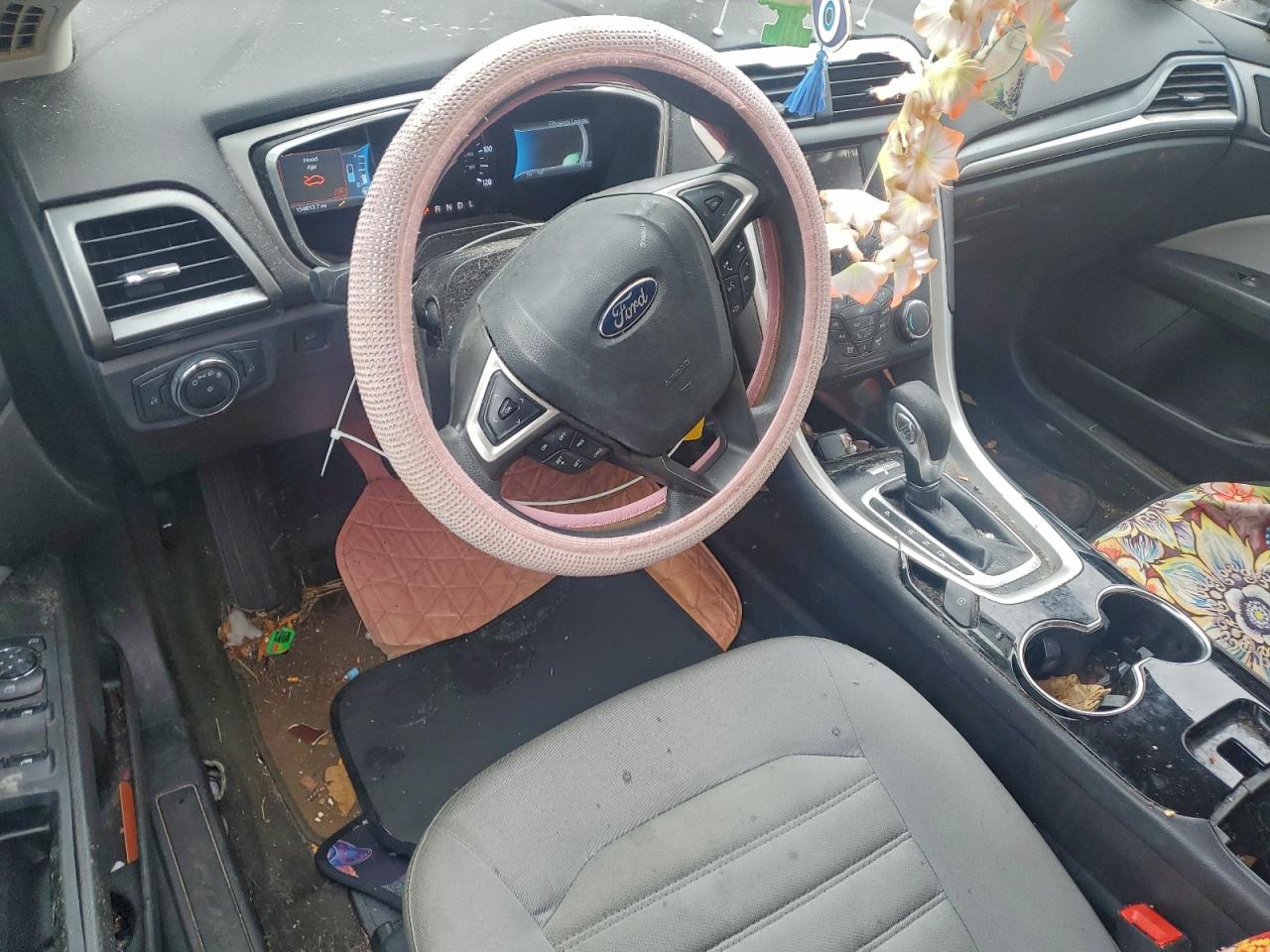 2014 Ford Fusion S Hybrid VIN: 3FA6P0UU8ER369074 Lot: 93818565