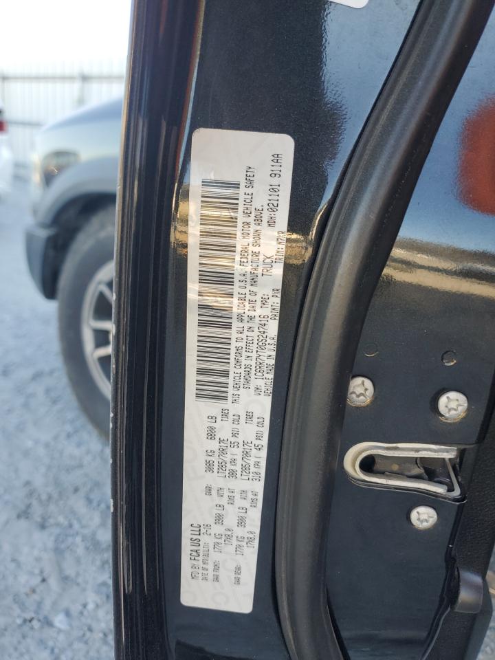 2016 Ram 1500 Rebel VIN: 1C6RR7YT0GS247416 Lot: 93050385