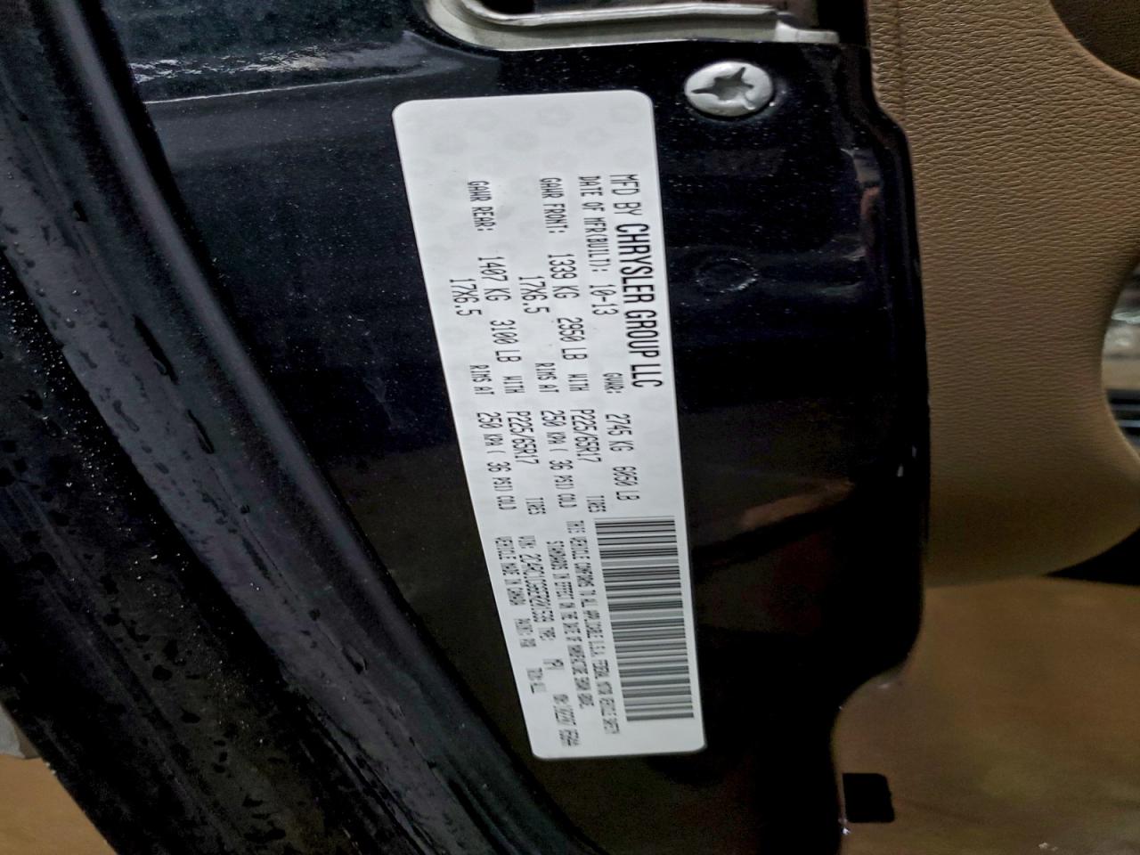 2014 Chrysler Town & Country Touring L VIN: 2C4RC1CG6ER201539 Lot: 94104785