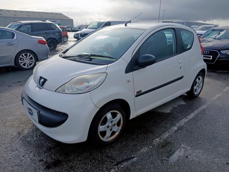 2007 PEUGEOT 107 1.0 SPORT XS 3DR for sale at Copart CHESTER