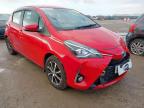 2017 TOYOTA YARIS 1.5 HYBRID ICON TECH 5DR CVT for sale at Copart YORK