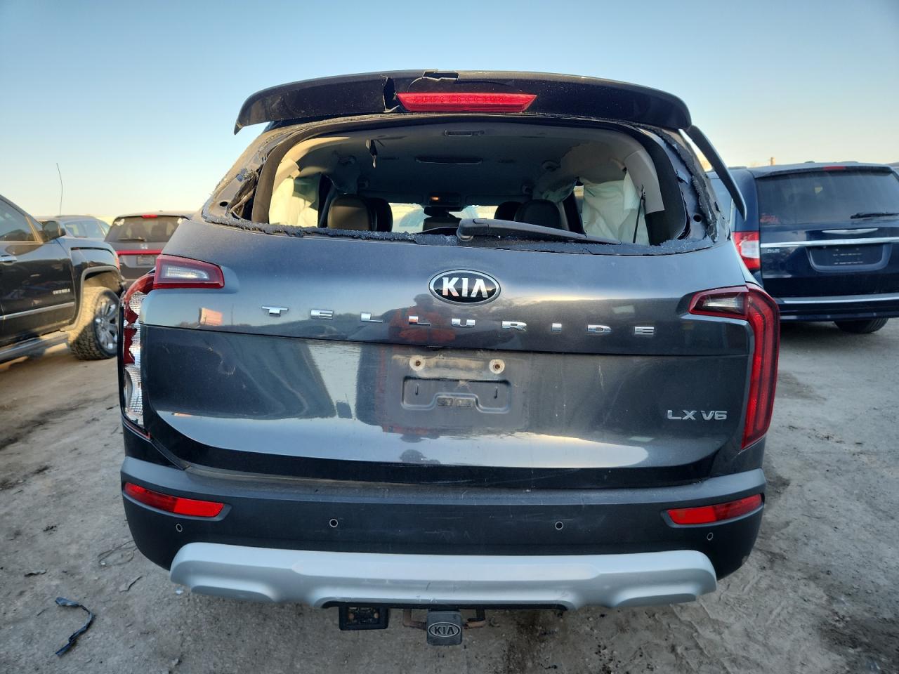 2020 Kia Telluride Lx VIN: 5XYP24HC9LG078435 Lot: 92669095