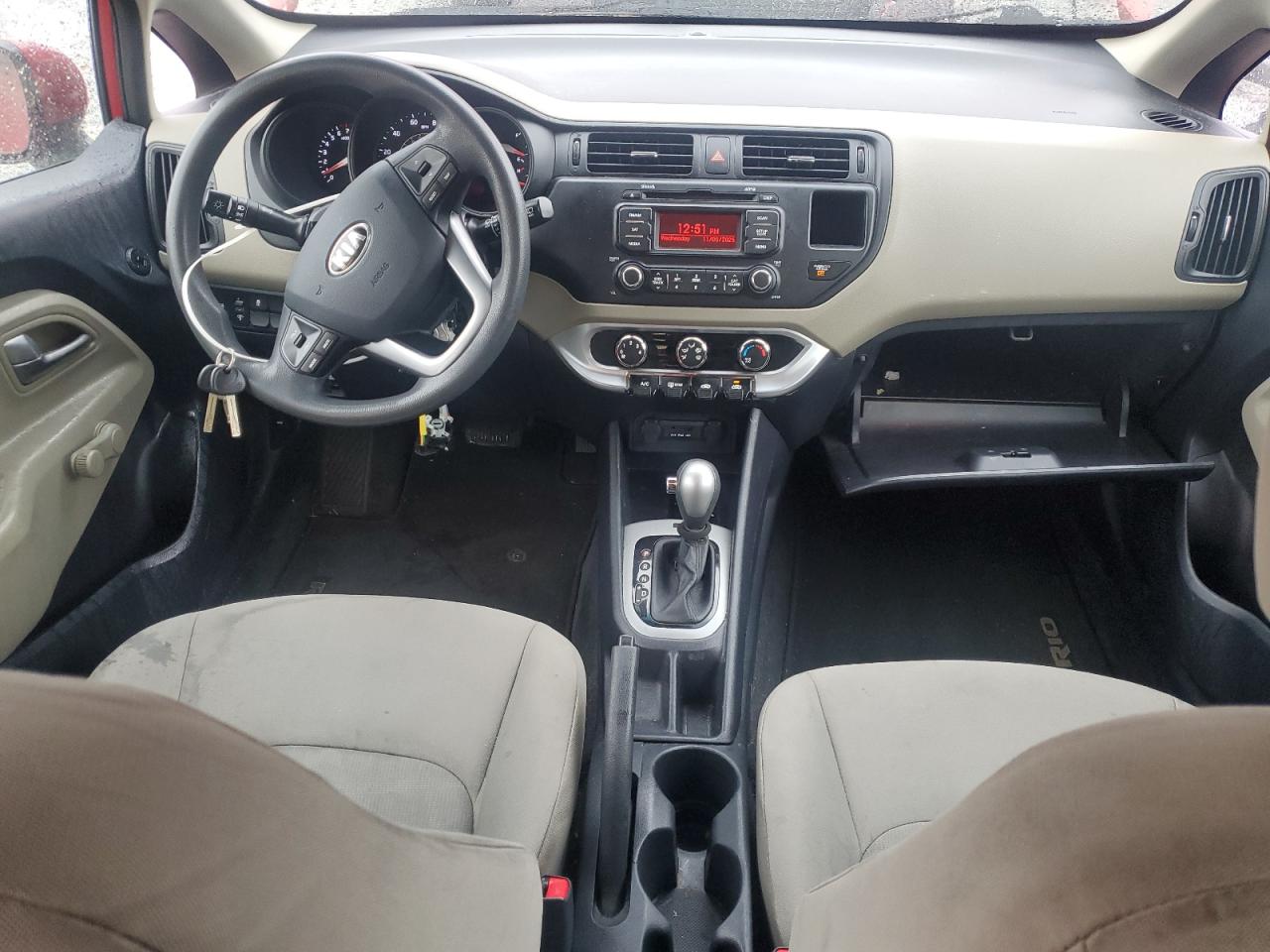 2014 Kia Rio Lx VIN: KNADM5A34E6406733 Lot: 91717935