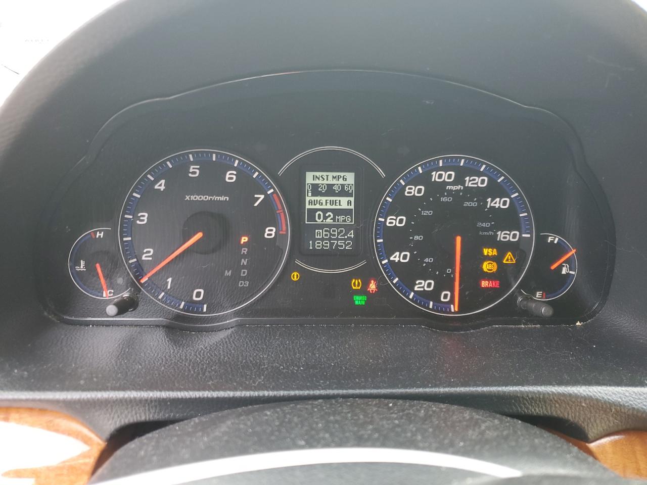 2007 Acura Tsx VIN: JH4CL96897C020261 Lot: 87375405