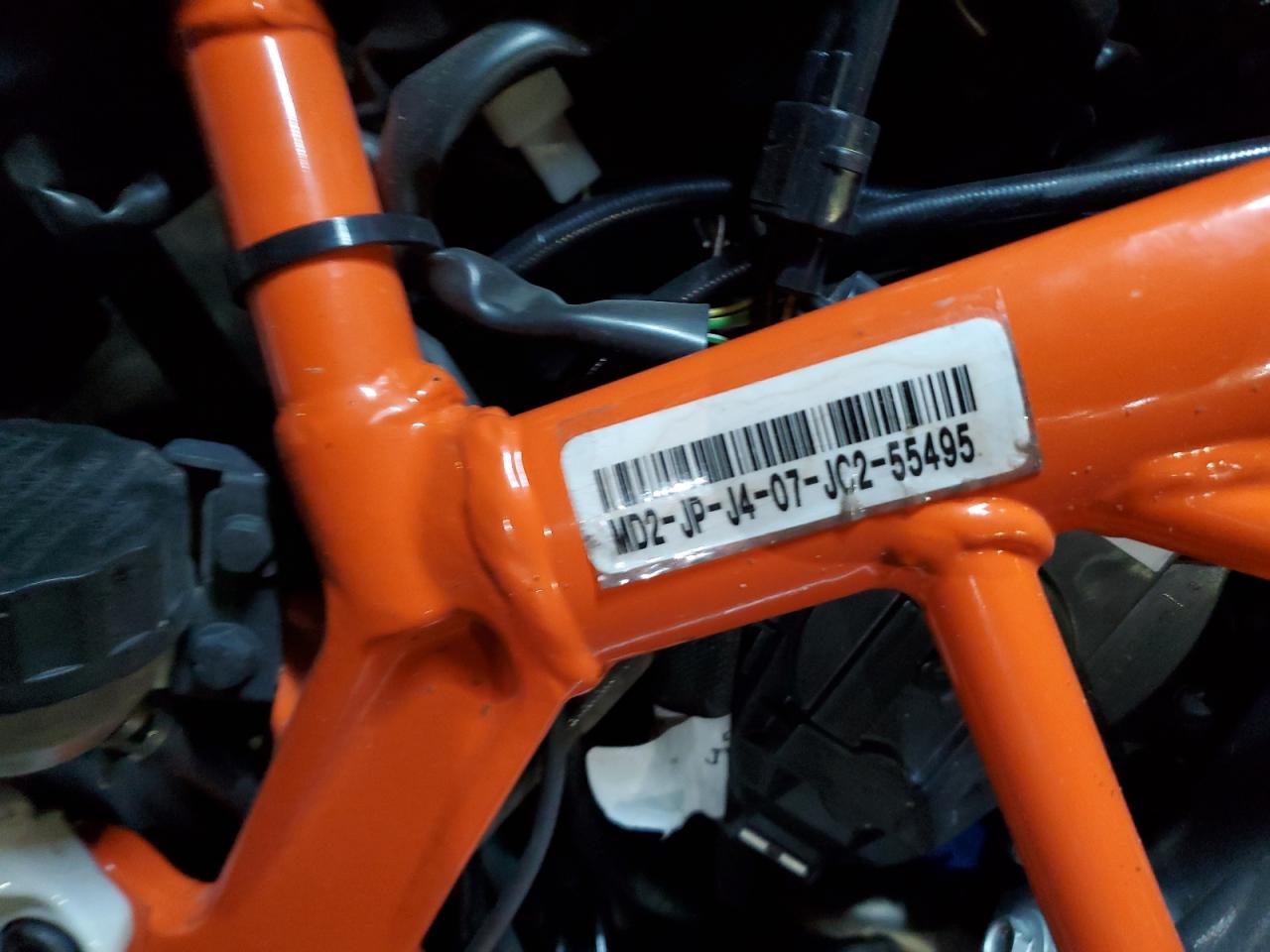 2018 Ktm 390 Duke VIN: 255495 Lot: 91500645