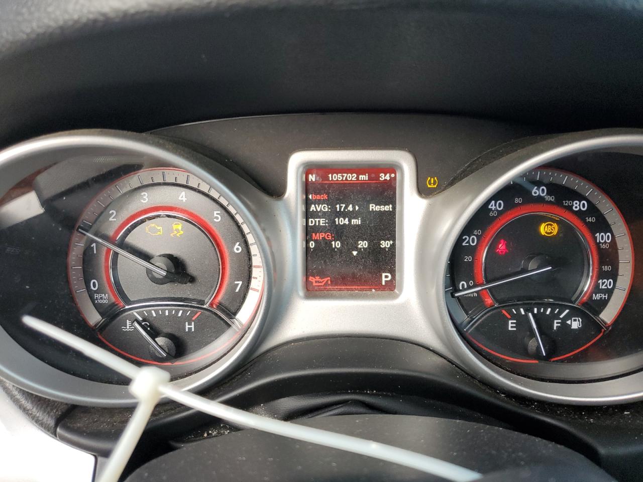 2017 Dodge Journey Gt VIN: 3C4PDCEG6HT581920 Lot: 93175995