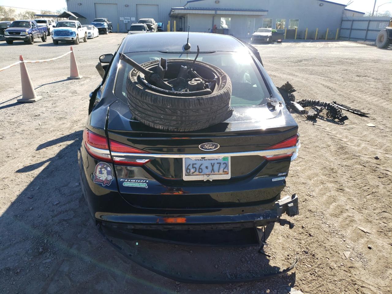 2017 Ford Fusion Se VIN: 3FA6P0HD1HR271647 Lot: 92348525