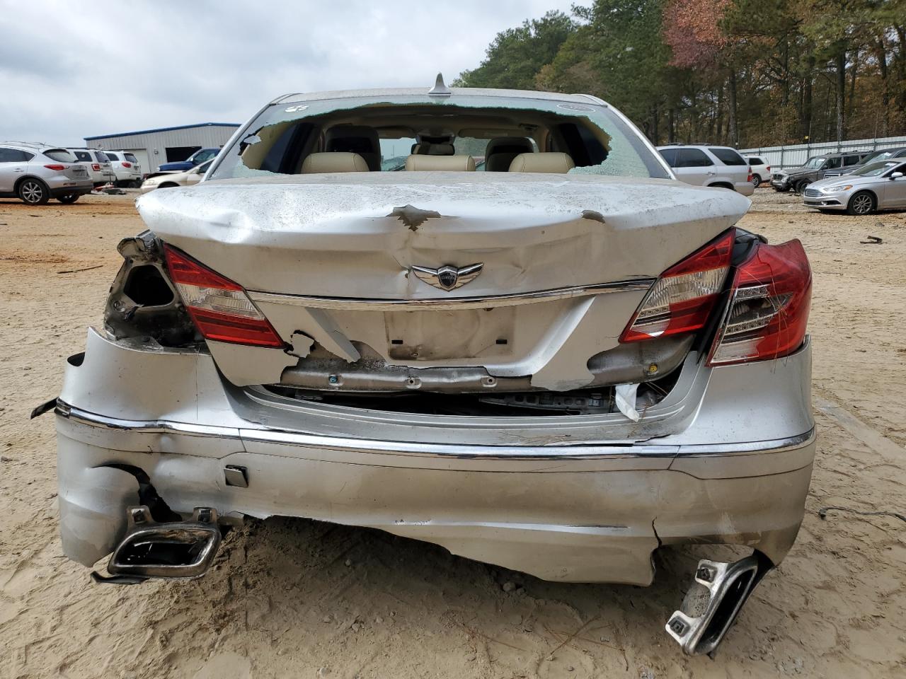 2012 Hyundai Genesis 3.8L VIN: KMHGC4DD1CU154798 Lot: 93305695