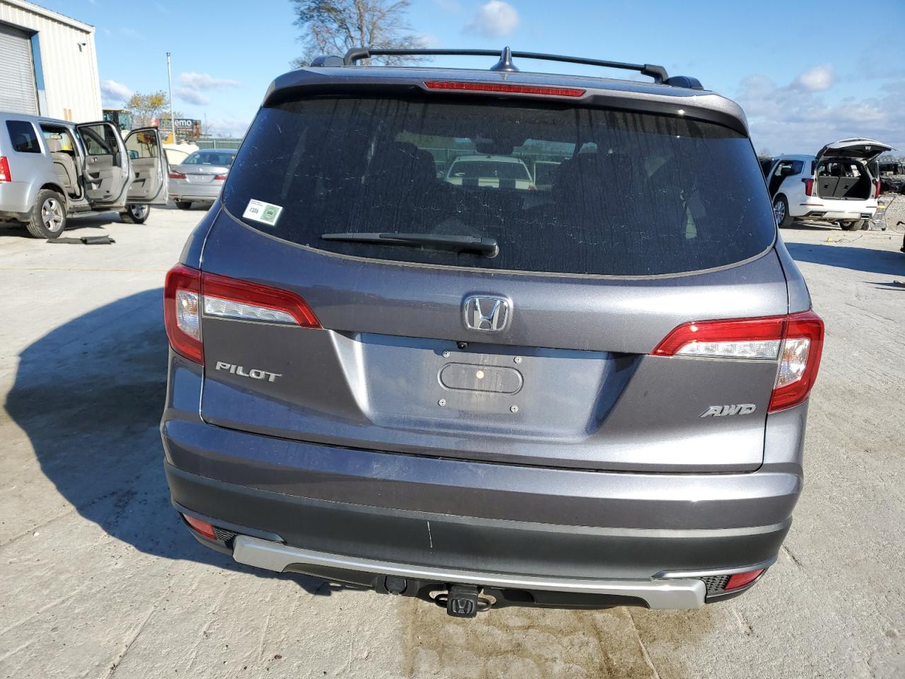 2022 Honda Pilot Exl VIN: 5FNYF6H5XNB021855 Lot: 92083735