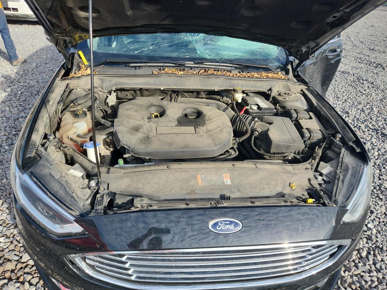 2018 Ford Fusion Se VIN: 3FA6P0T91JR166597 Lot: 90750365