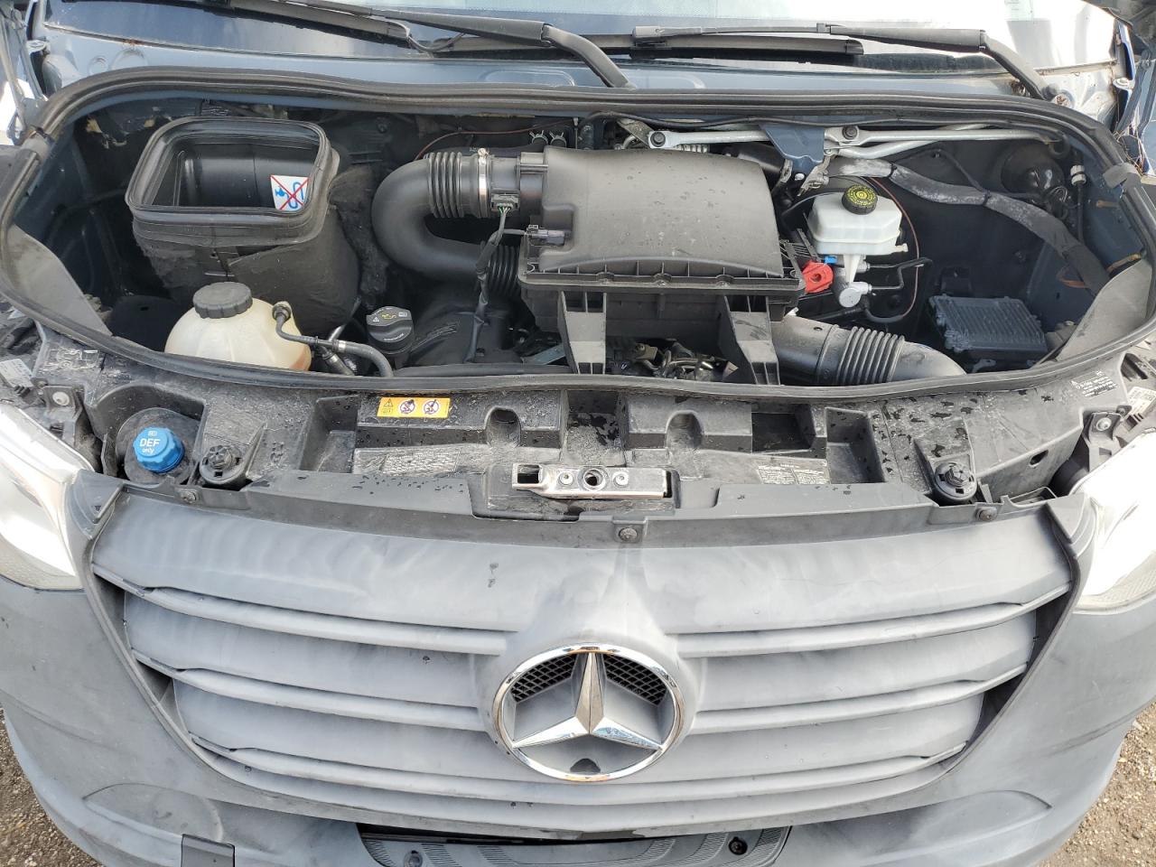 2019 Mercedes Benz Sprinter 2500 Delivery Van VIN: WD4PF1CD7KP128348 Lot: 89493385