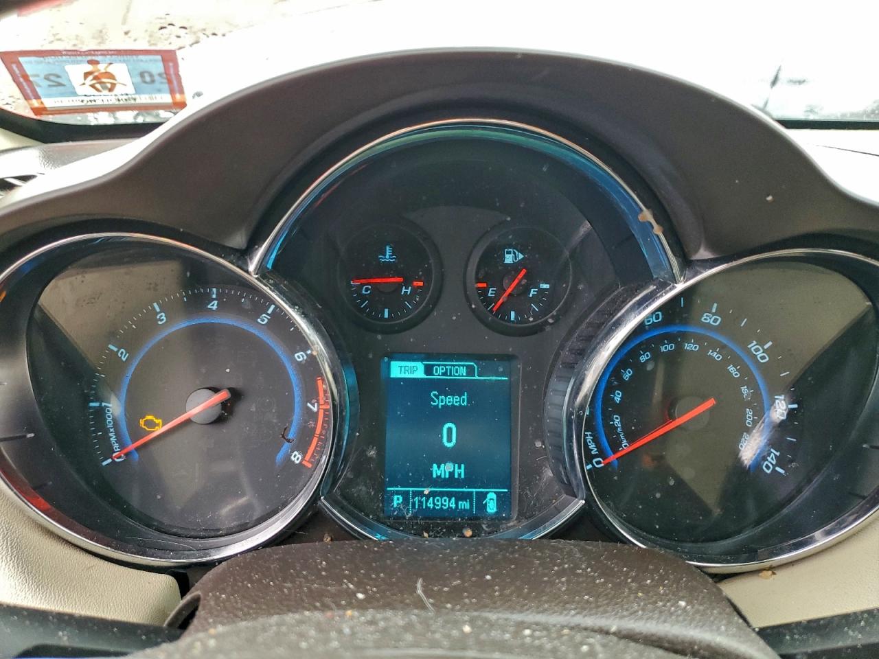 2014 Chevrolet Cruze Ltz VIN: 1G1PG5SBXE7292415 Lot: 94130905