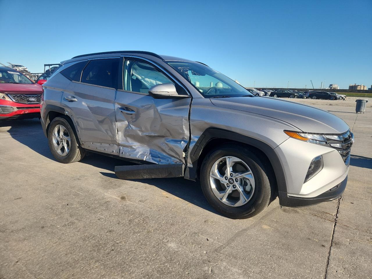 2022 Hyundai Tucson Sel VIN: KM8JB3AE9NU034282 Lot: 90747515