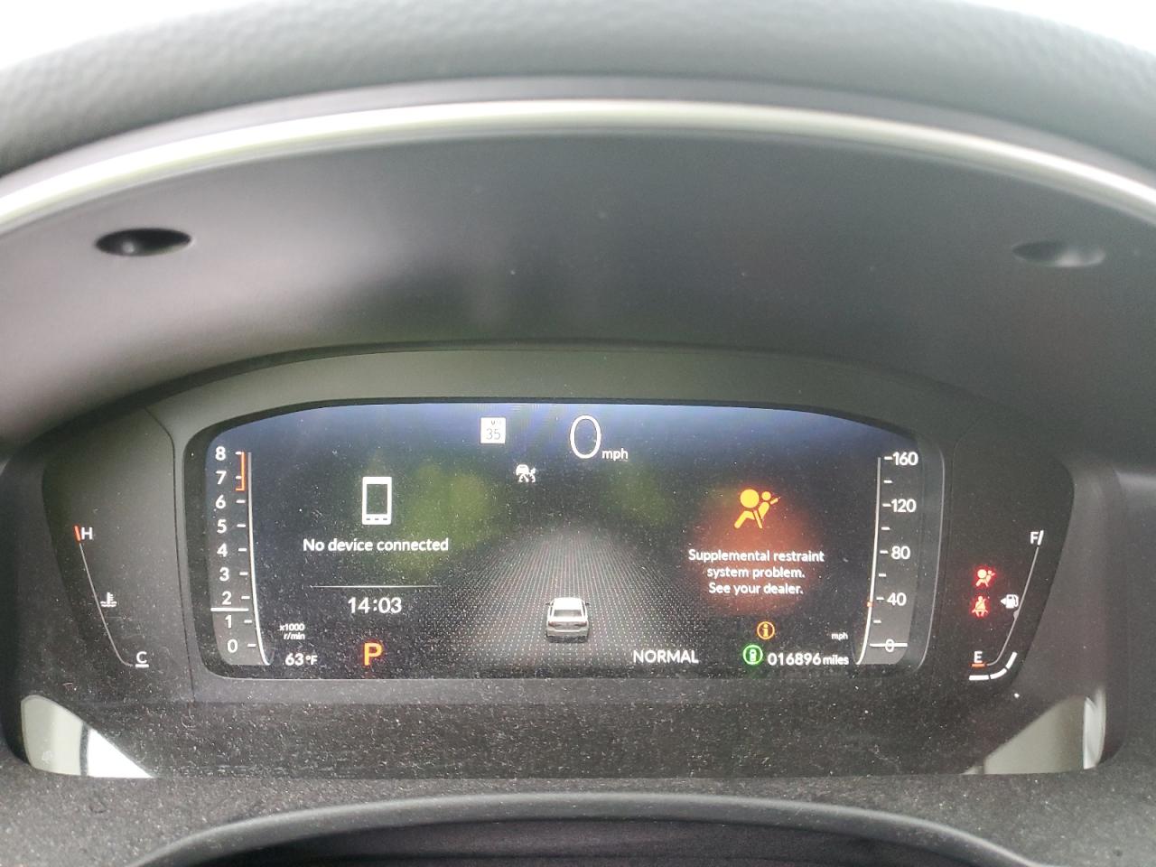 2024 Honda Civic Touring VIN: 2HGFE1F95RH326023 Lot: 92309695