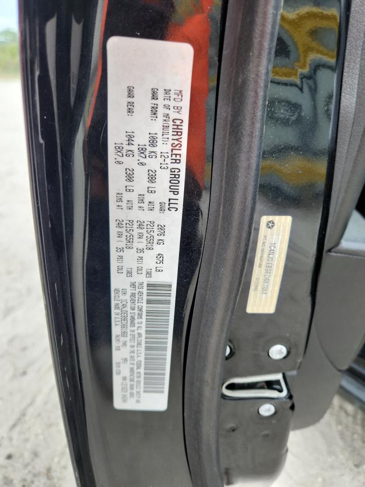 2014 Jeep Compass Latitude VIN: 1C4NJDEB9ED661868 Lot: 91597465