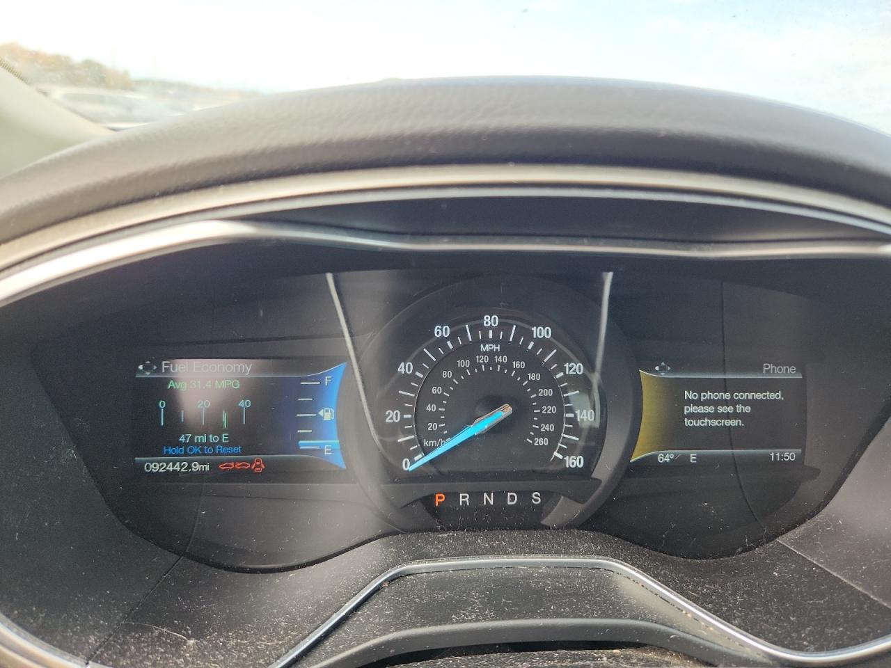 2016 Ford Fusion Se VIN: 3FA6P0HD8GR376331 Lot: 92934805