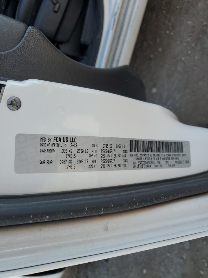 2019 Dodge Grand Caravan Gt VIN: 2C4RDGEG4KR635421 Lot: 90759325