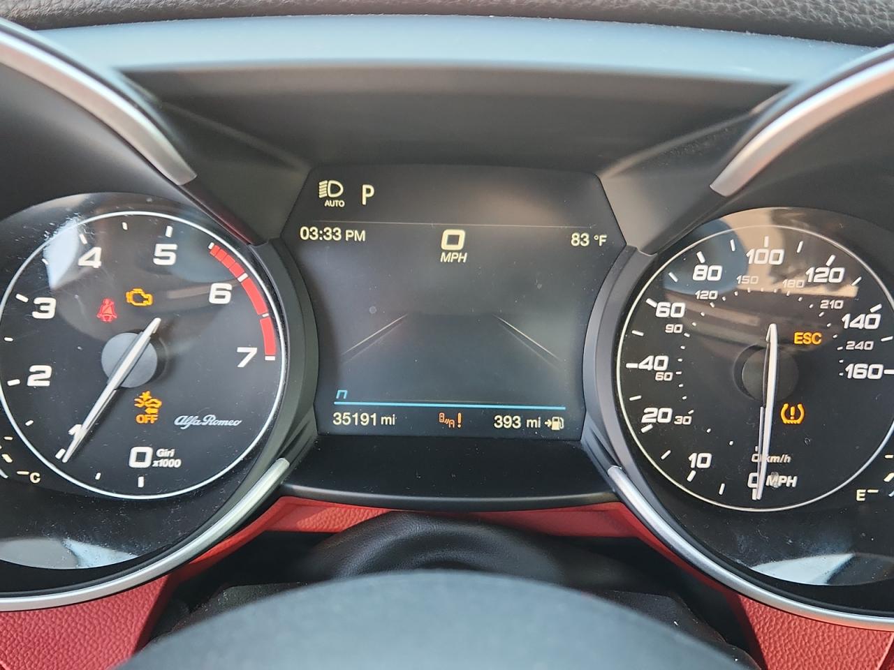 2021 Alfa Romeo Giulia Ti VIN: ZARFAMBN6M7644161 Lot: 92604665