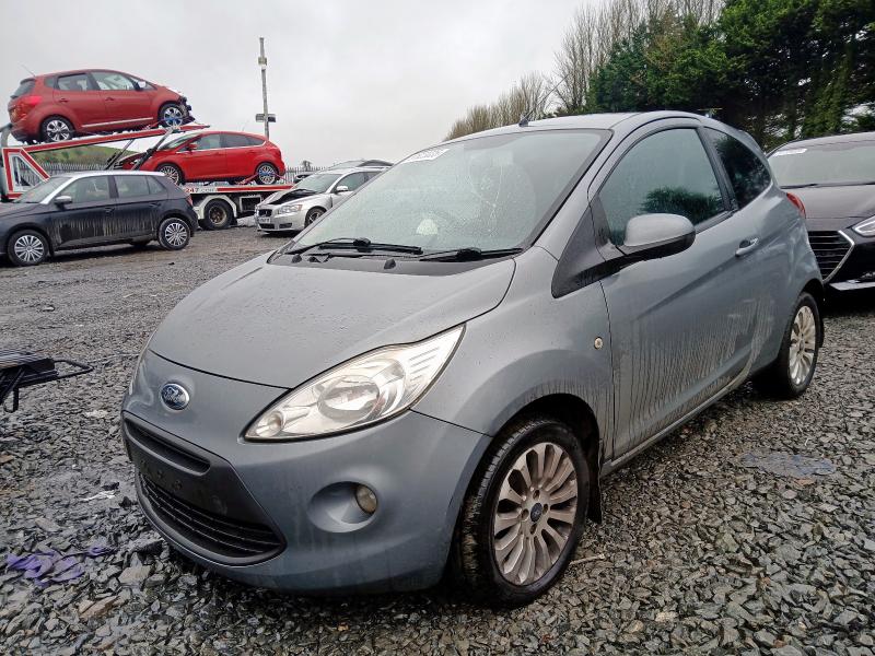 2010 FORD KA 1.2 ZETEC 3DR for sale at Copart BELFAST