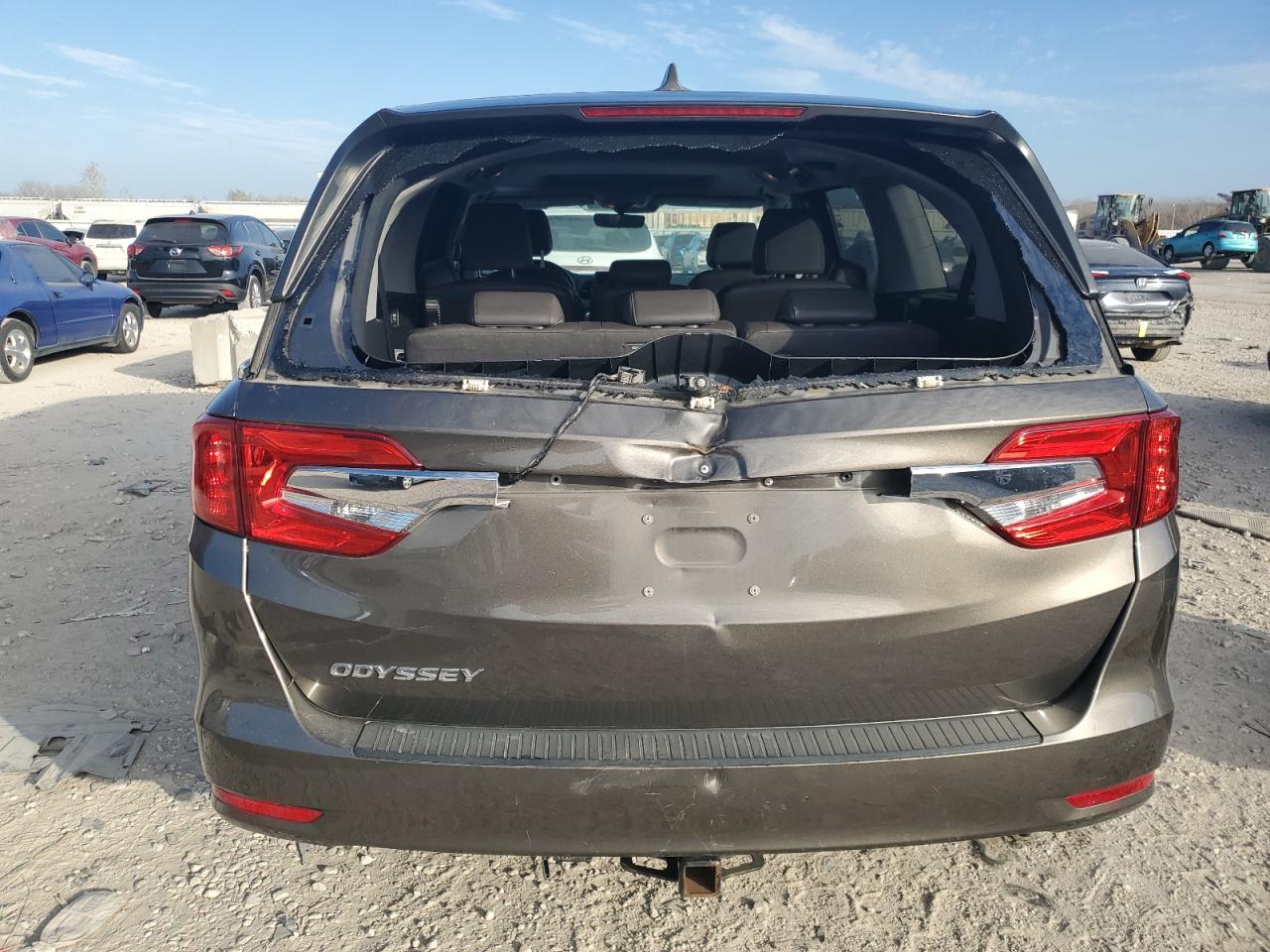 2019 Honda Odyssey Exl VIN: 5FNRL6H78KB076931 Lot: 92827855