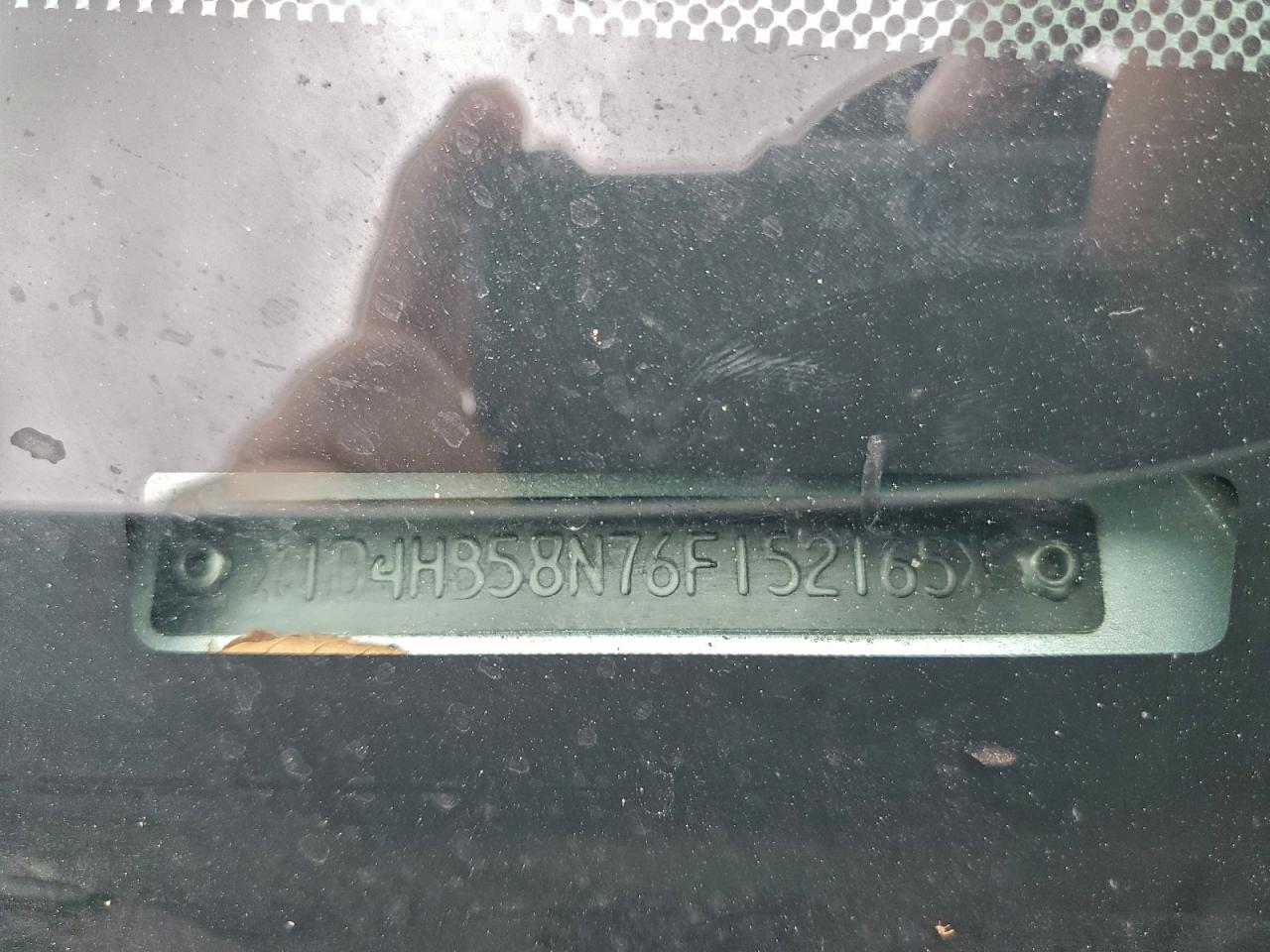 2006 Dodge Durango Limited VIN: 1D4HB58N76F152165 Lot: 94450195