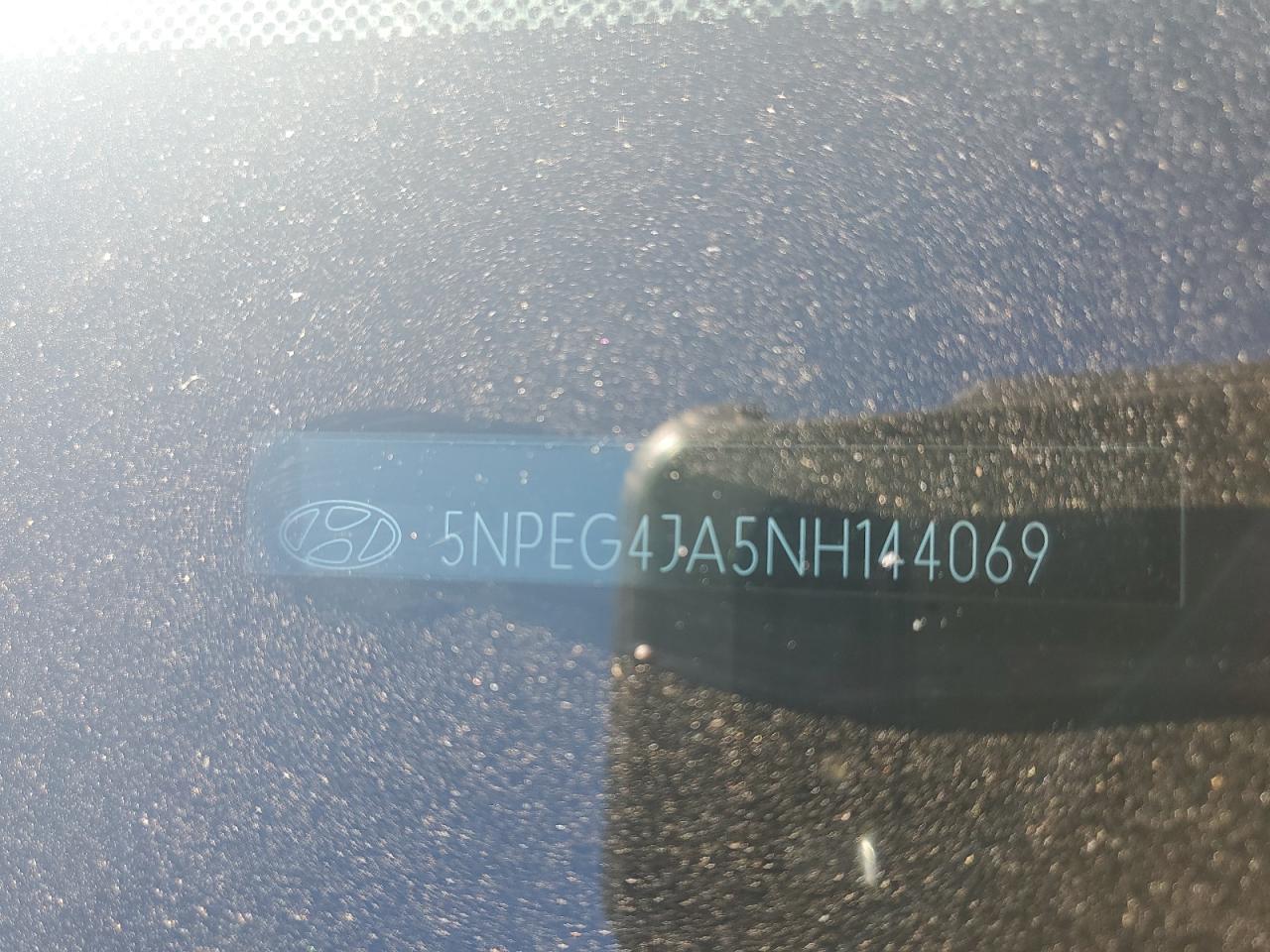 2022 Hyundai Sonata Se VIN: 5NPEG4JA5NH144069 Lot: 92360515