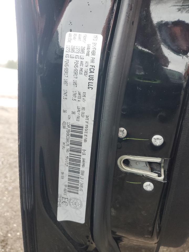 2019 Jeep Cherokee Trailhawk VIN: 1C4PJMBX9KD300175 Lot: 91881255