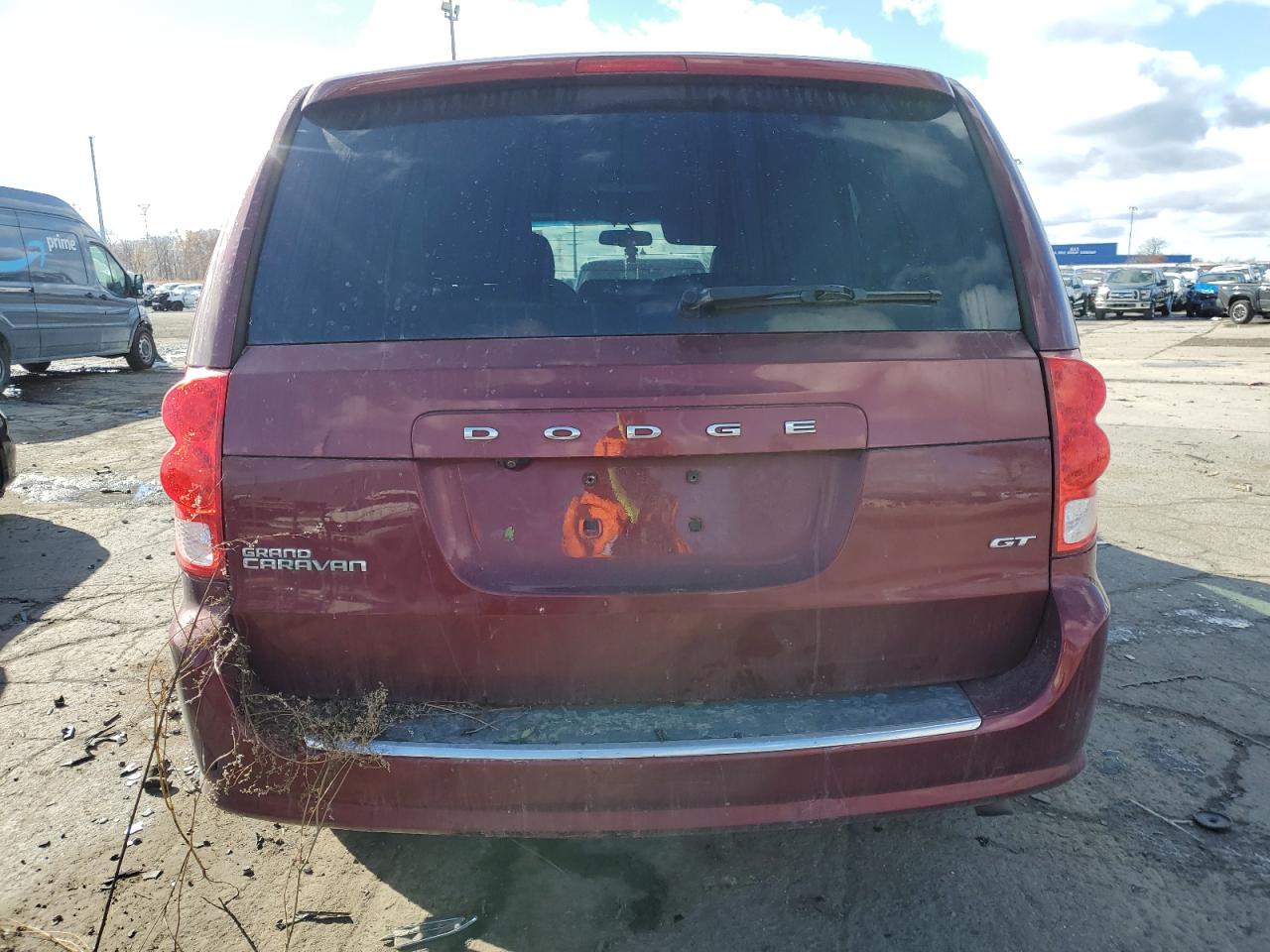 2017 Dodge Grand Caravan Gt VIN: 2C4RDGEG4HR619454 Lot: 92191285