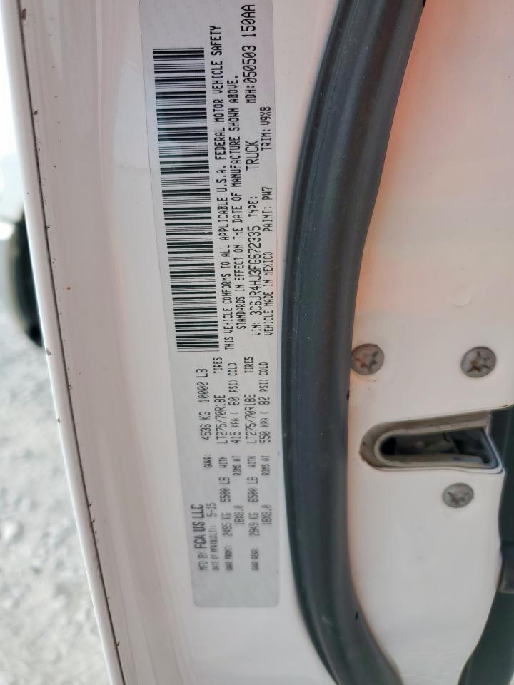 2015 Ram 2500 St VIN: 3C6UR4HJ3FG672335 Lot: 93345375