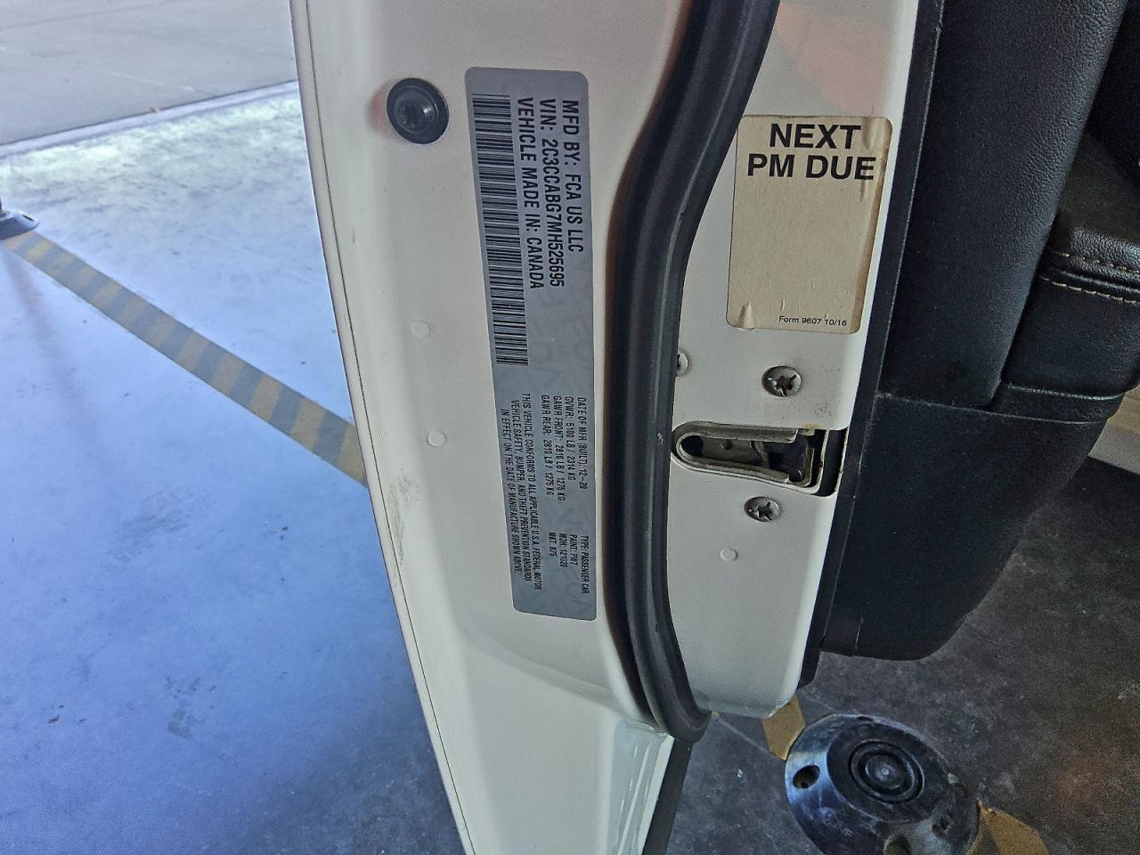 2021 Chrysler 300 S VIN: 2C3CCABG7MH525695 Lot: 85432545