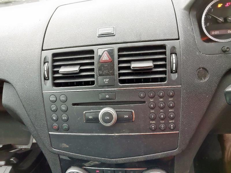 2009 MERCEDES-BENZ C CLASS C180K BLUEEFFICIENCY SE 4DR AUTO