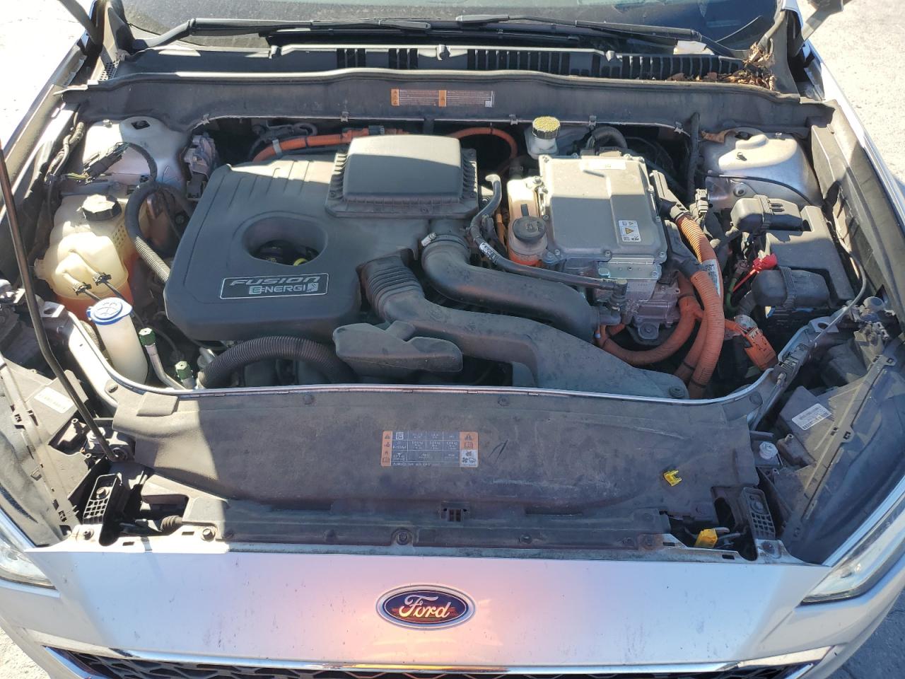 2017 Ford Fusion Titanium Phev VIN: 3FA6P0SU6HR208570 Lot: 89876695