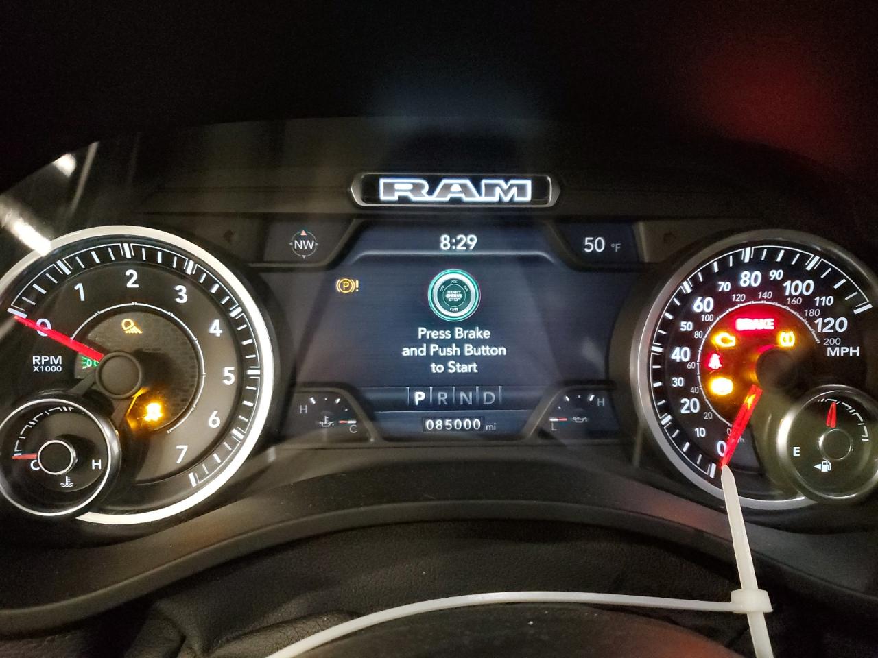 2019 Ram 1500 Laramie VIN: 1C6SRFJTXKN510489 Lot: 92804355