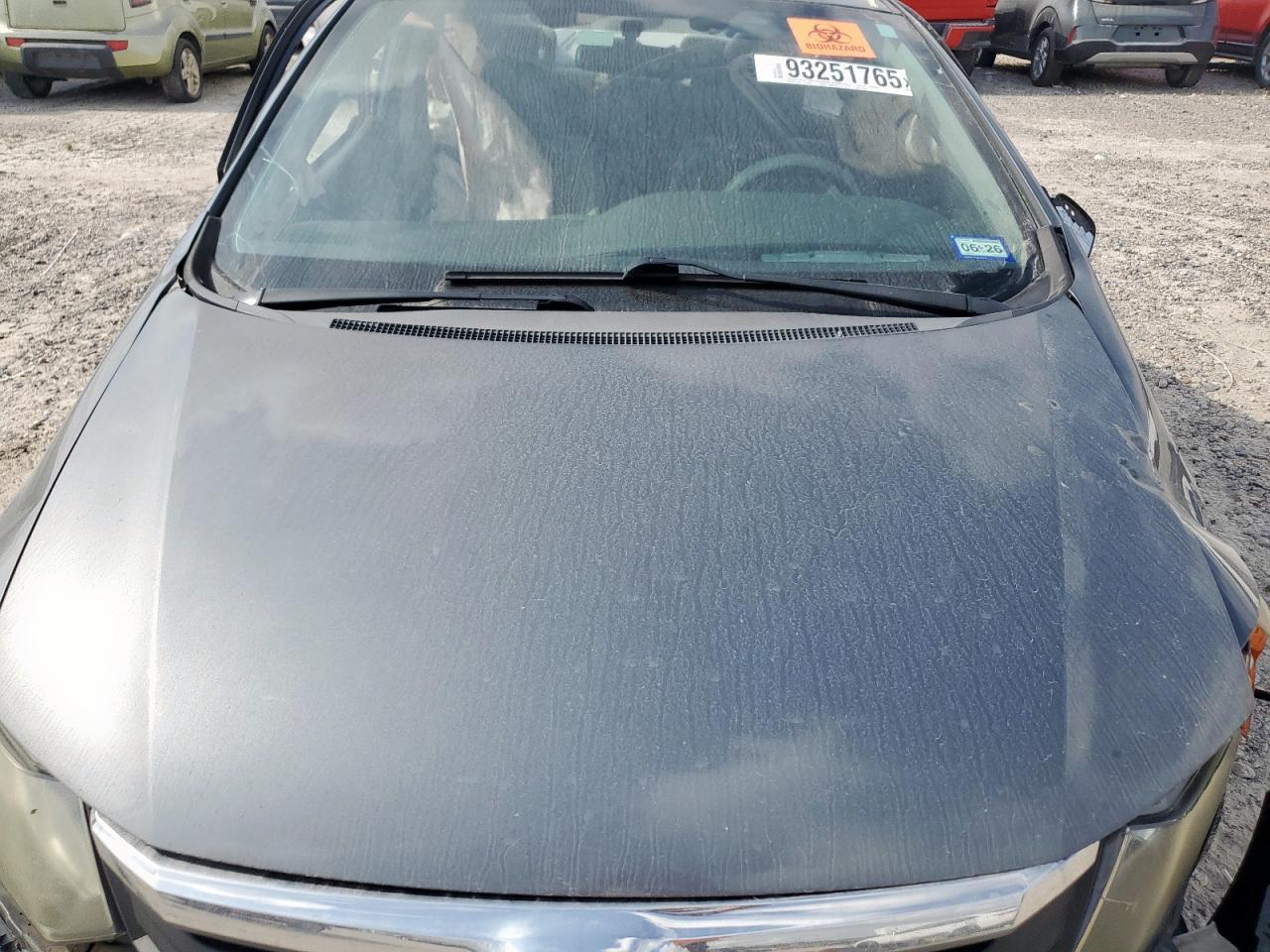 2012 Honda Civic Lx VIN: 19XFB2E59CE056471 Lot: 93251765