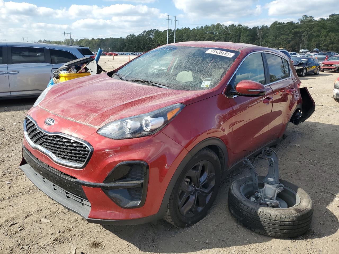 2022 Kia Sportage Lx VIN: KNDPM3AC1N7990989 Lot: 91635695