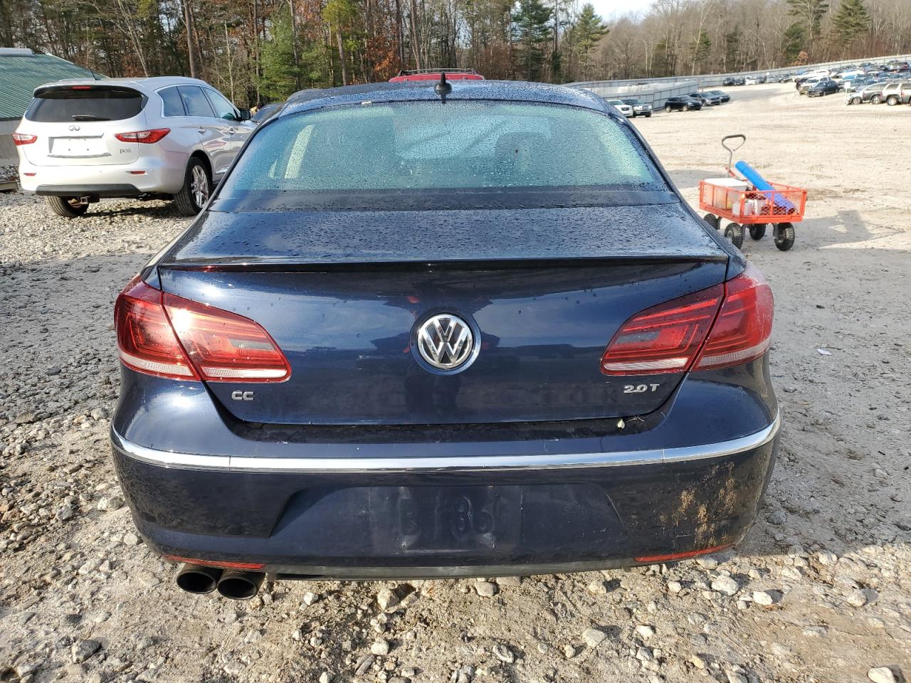 2014 Volkswagen Cc Sport VIN: WVWBN7AN4EE503876 Lot: 93682415